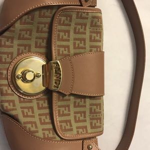 Fendi handbag purse pink authentic beautiful